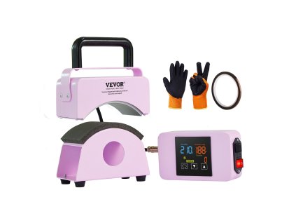 Stroj na potlač čiapok mini, s zakrivenou platňou 5.9×3.15 inch