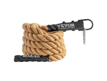 Šplhacie lano 3.8 cm × 457.2 cm pre domáce cvičenie a silový tréning