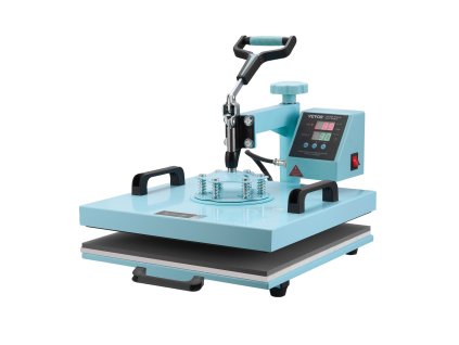 Tepelný lis 38×38 cm 8 v 1 s lisom na tumbler 850.5 g na tričká