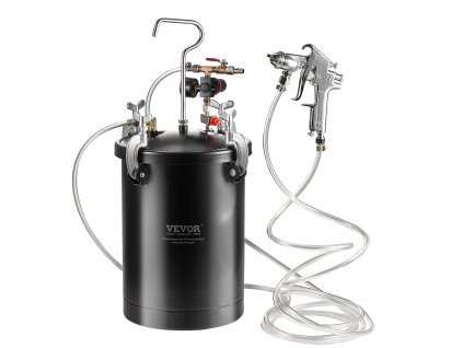 Tlaková nádoba na striekaciu farbu 15L/3.75gal, 60 psi, oceľ