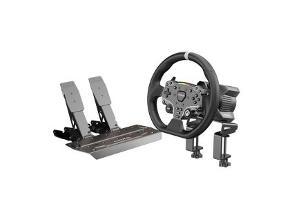 163805 gaming set base r3 steering wheel es pedals srp lite table clamp moza racing r3 rs053 x box pc