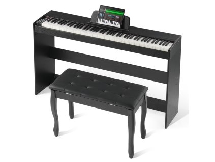 Digitálne piano 88 klávesov plne zaťažené 200 tónov Bluetooth/USB/MIDI