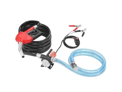 Elektrické čerpadlo na palivá 12V DC 30L/min s automatickou pištoľou