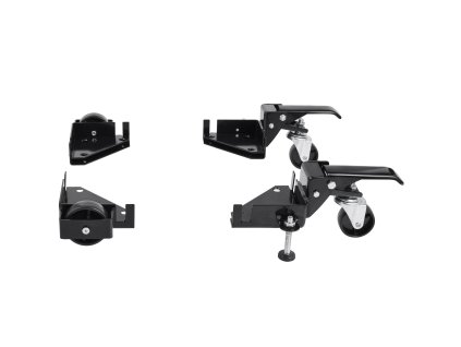 Mobilný podstavec nosnosť 400 lbs, nastaviteľný 9.5"×9.5"–nekonečno