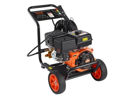 Benzínový tlakový čistič 4400 PSI 15L/min, medená pumpa, 5 trysiek