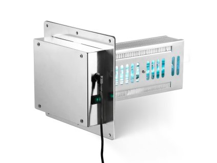 Čistič vzduchu do rozvodu klímy 18W, 9inch, 2 žiarovky, s káblom