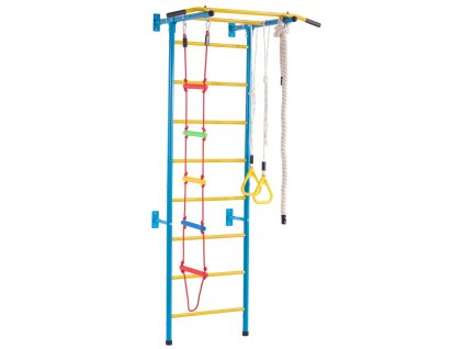 Detská lezecká zostava 5v1: rebrík, hrazda, kruhy, nosnosť 220 lbs