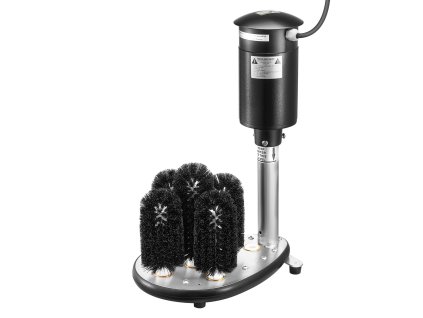 Elektrická umývačka pohárov 5 kefiek, 1200 ks/h, pre bary a kaviarne