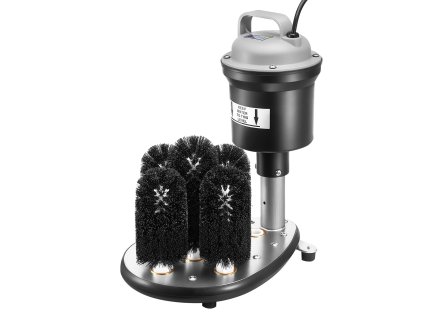 Elektrický umývač pohárov 5-kefový, 1200 pohárov/h pre bar a kaviarne