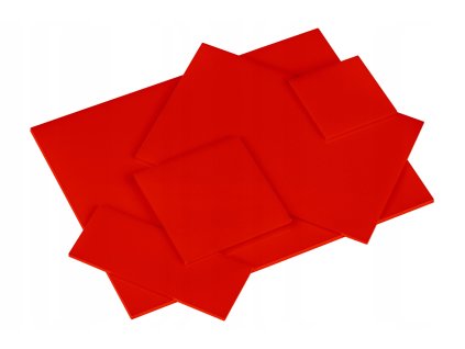 Červené plexisklo 400x300x3mm (2)