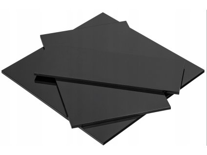 Čierne plexisklo 3mm 40x60cm (2)