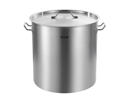 Nerezový hrniec objem 84 quart s košom, pokrievkou a držadlami