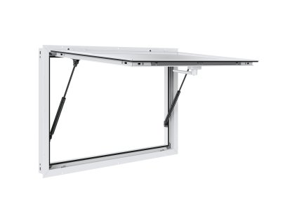 Servisné okno pre food truck 36×24" hliník do 85° s markízou a hákom