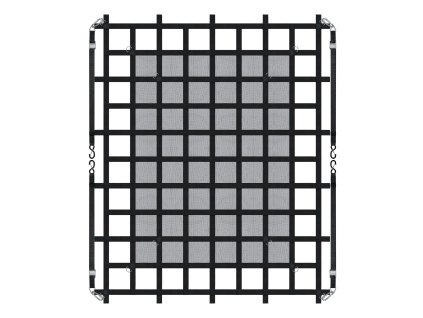 Sieť na náklad 72 in × 57 in, 4 popruhy s karabínami a hákmi