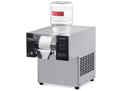 Stroj na vločkový ľad 176.4LBS/24H, nerezový, vzduchové chladenie