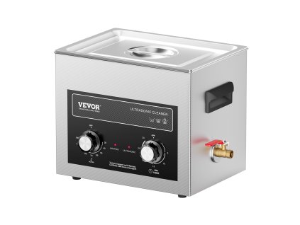 Ultrazvuková čistička 10 l s ohrievaním, časovačom, košíkom, 240 W