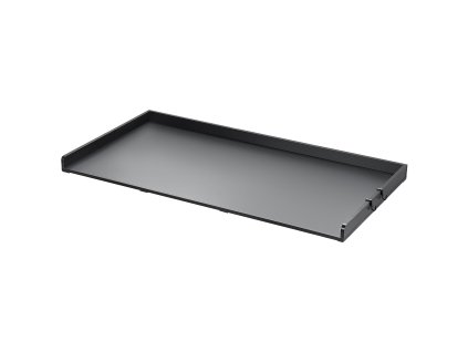 Vrchná doska na práčku a sušičku 54"×27" drevená, vodovzdorná, čierna