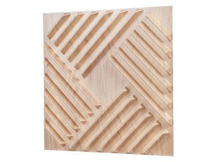 3D nástenné panely 12 ks pvc 19.7×19.7 in 32 sq.ft svetlé drevo