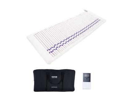 Ďaleká infračervená podložka ametyst a ióny 103–159℉ 0–720min 72×24"