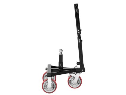 Dolly na príves, nosnosť 3500 lbs, výška 18-22 inch, 8-inch kolesá