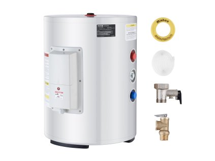 Elektrický ohrievač vody 10 gallon, 1.6kw, led displej, gombík, ipx4