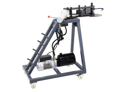 Elektrický ohýbač trubiek 750W, 6L hydraulika, 180°, 3/4–2 inch