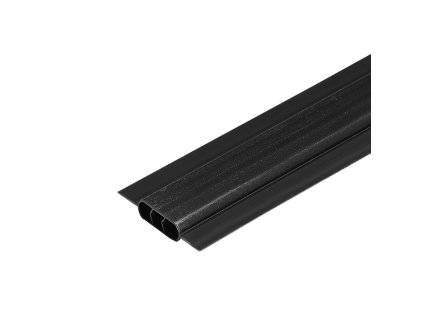 Lamely do pletiva hdpe, dvojstenné, spodné zámky, 8' vysoké, čierne