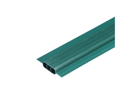 Lamely do pletiva, dvojstenné hdpe, spodné zámky, 4' vysoké, zelené