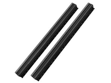 Spodné zásuvkové koľajnice 40 inch, plné vysunutie, 260 LB, čierne