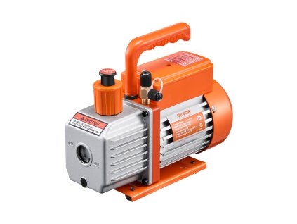 Vákuová pumpa 233 L/min (4 CFM) jednoradová rotačná lamelová pre R134a