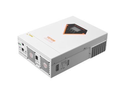 Hybridný solárny menič 6000W, sínusová vlna, 48V→230V, 120A mppt