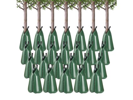 Vrece na polievanie stromov 25 ks 20 gallons 5–9 hours plniteľné