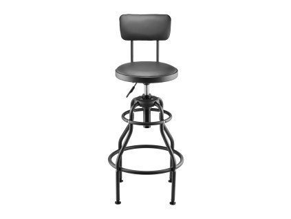 Dielenská stolička s opierkou, pneumatická, nosnosť 300 lbs, 360°