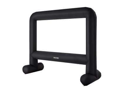 Nafukovacie premietacie plátno 16 ft 16:9 600D umývateľné s obalom