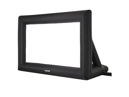 Nafukovacie premietacie plátno 16 ft, 16:9, 600D, prenosné s obalom