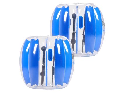 Nafukovacie sumo lopty 2 ks 3ft/0.9m, hrubé pvc, modré prúžky