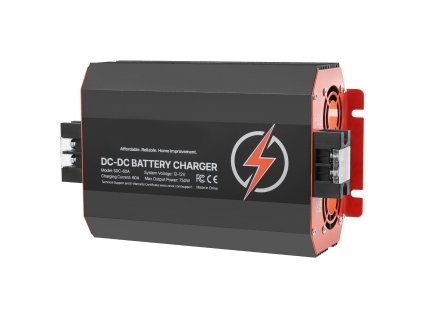 Palubná dc-dc nabíjačka 12V 60A 750W pre olovené a lítiové agm a gel