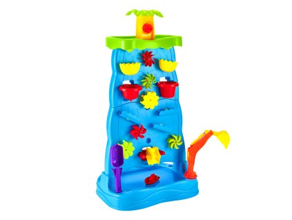 Stôl na piesok a vodu pre deti, obojstranný, 37PCS, vonkajší, 3+ rokov