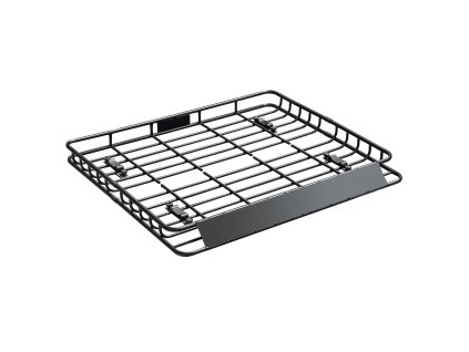 Strešný košík na batožinu 43×50×4.1 in, nosnosť 150 lbs, oceľ