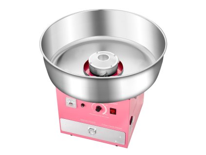 Stroj na cukrovú vatu 1000W, 52cm nerezová misa, lopatka, zásuvka