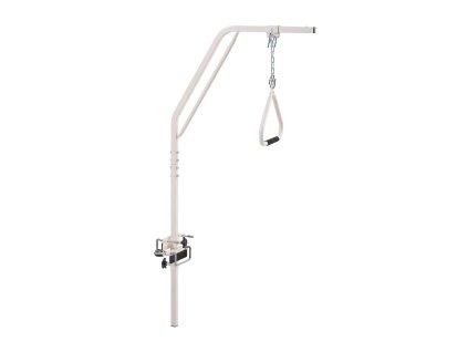 Trapezová tyč na lôžko s objímkami a kovovým reťazom, nosnosť 250 lbs