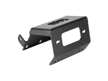 Držiak navijaka na ťažné, nosnosť 907–1633 kg, oceľ, 2 otvory, čierny