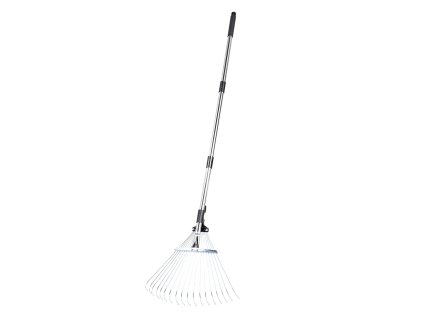 Hrablo na lístie, 18 zubov, šírka 19.5–43.5 cm, násada 82–141 cm