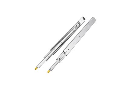 Pár plnovýsuvných guličkových koľajníc aretácia 500 lbs 18–60 in bočné