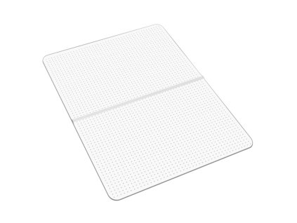 Podložka pod stoličku 915×1225 mm plastová na koberce, protišmyková