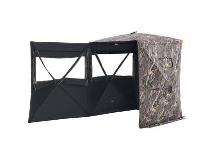 Poľovnícky úkryt 2–3 osoby, termo, maskovací, s trojnohou stoličkou
