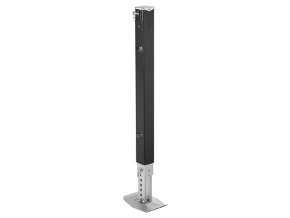 Pristávacia noha pre fifth wheel, 825 mm, s čapom a základňou