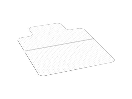 Rohož pod kancelársku stoličku s lemom 915×1225 mm, protišmyková