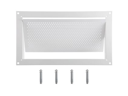 Stenný vetrací otvor proti záplavám pre priestor pod podlahou 8"×16"