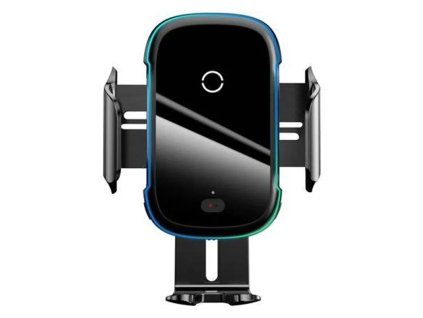 128385 4 elektricky drziak do auta baseus light s indukcnou nabijackou qi cierny